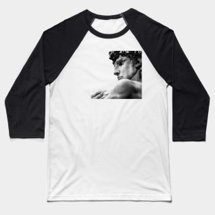 David of Michelangelo - Florence Baseball T-Shirt